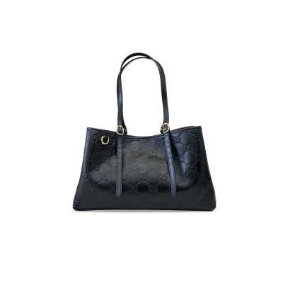 GUCCI GG EMBLEM SMALL TOTE BAG ‎815214 (30*18*11cm)